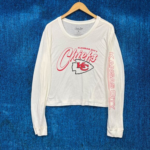NFL AFC West Kansas City Chiefs Graphic Long Sleeve Shirt Size Medium - Picture 1 of 4